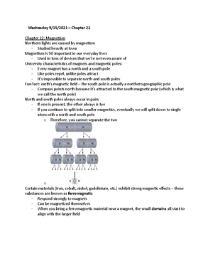 Electromagnetic Induction - Study Notes & Assignments - Studocu