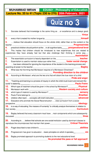 Assignment 1 - Challenges Faced by Teachers in Implementing the ...