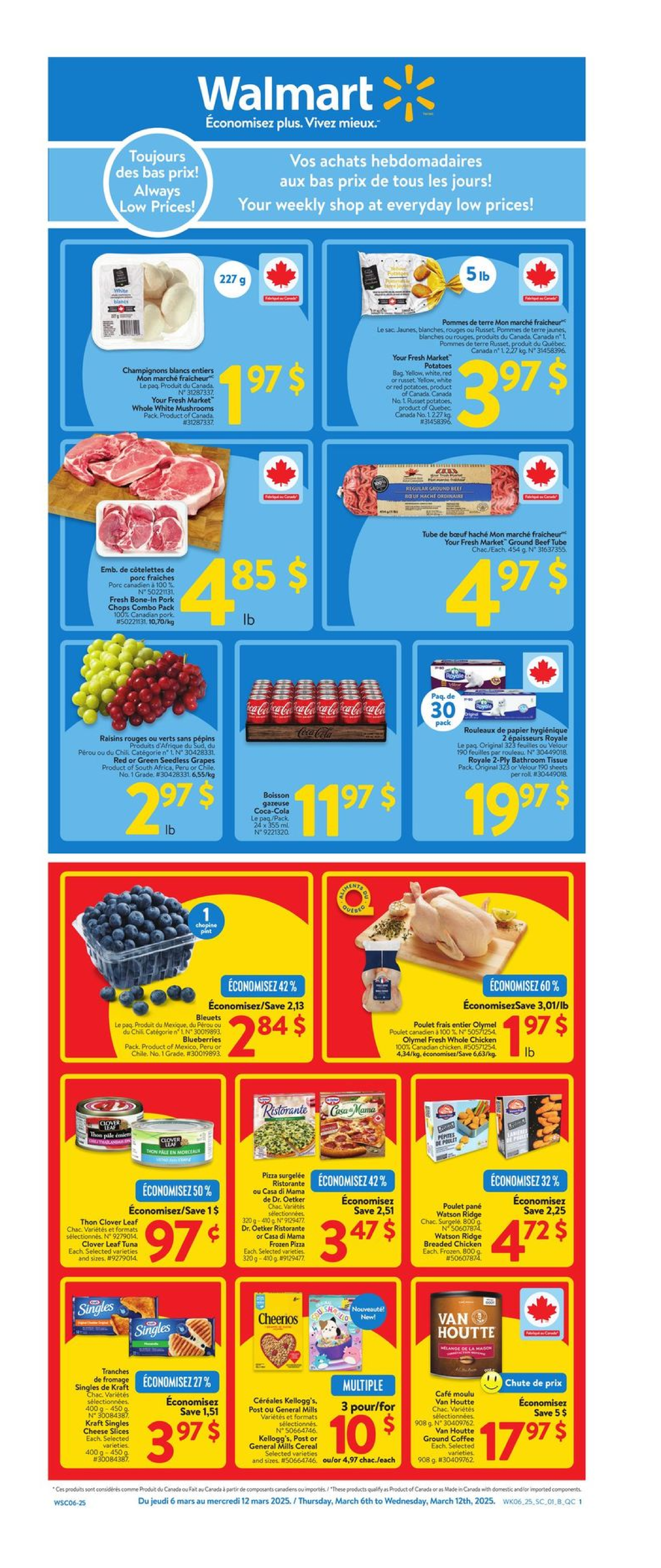 WSC06-25-1 Walmart Weekly Assignment Promotions (March 6-12, 2025 ...