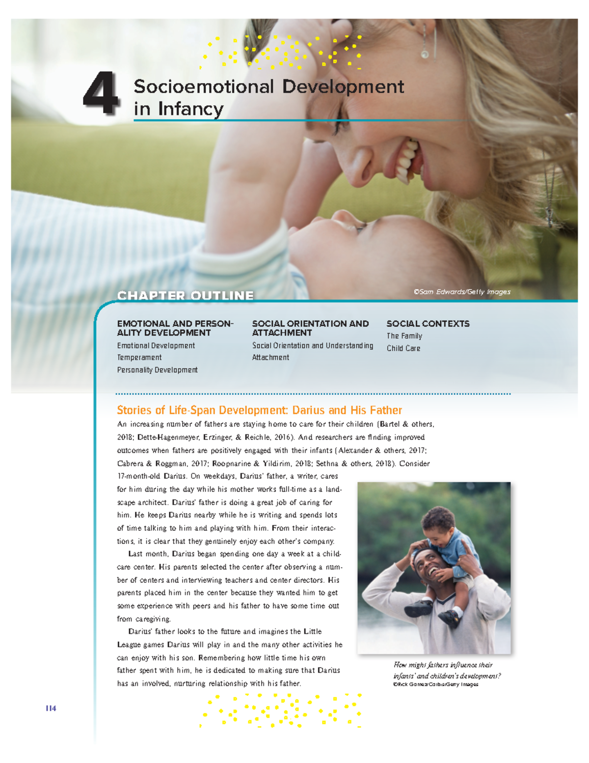 Chapter 4 - Socioemotional Development in Infancy: Key Concepts ...