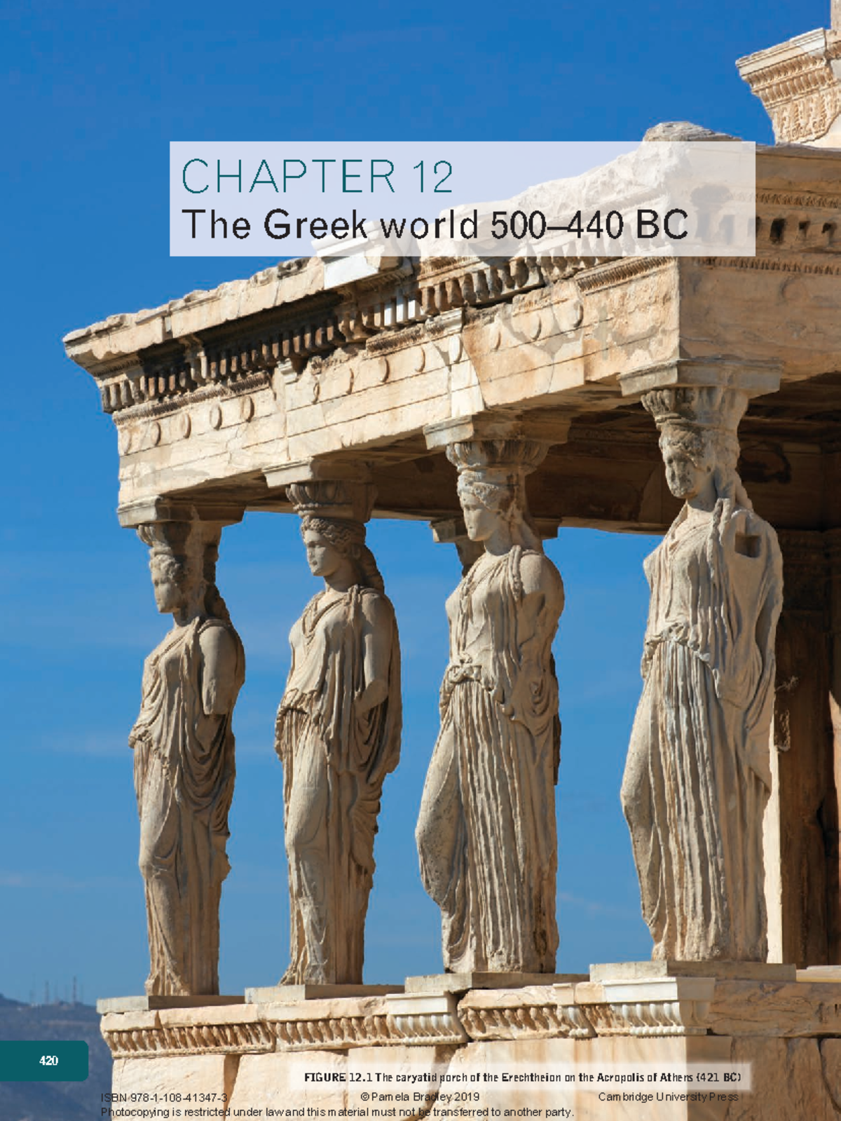 Bradley Textbook Chapter - Chapter 12 The Greek world 500–440 BC Figure ...