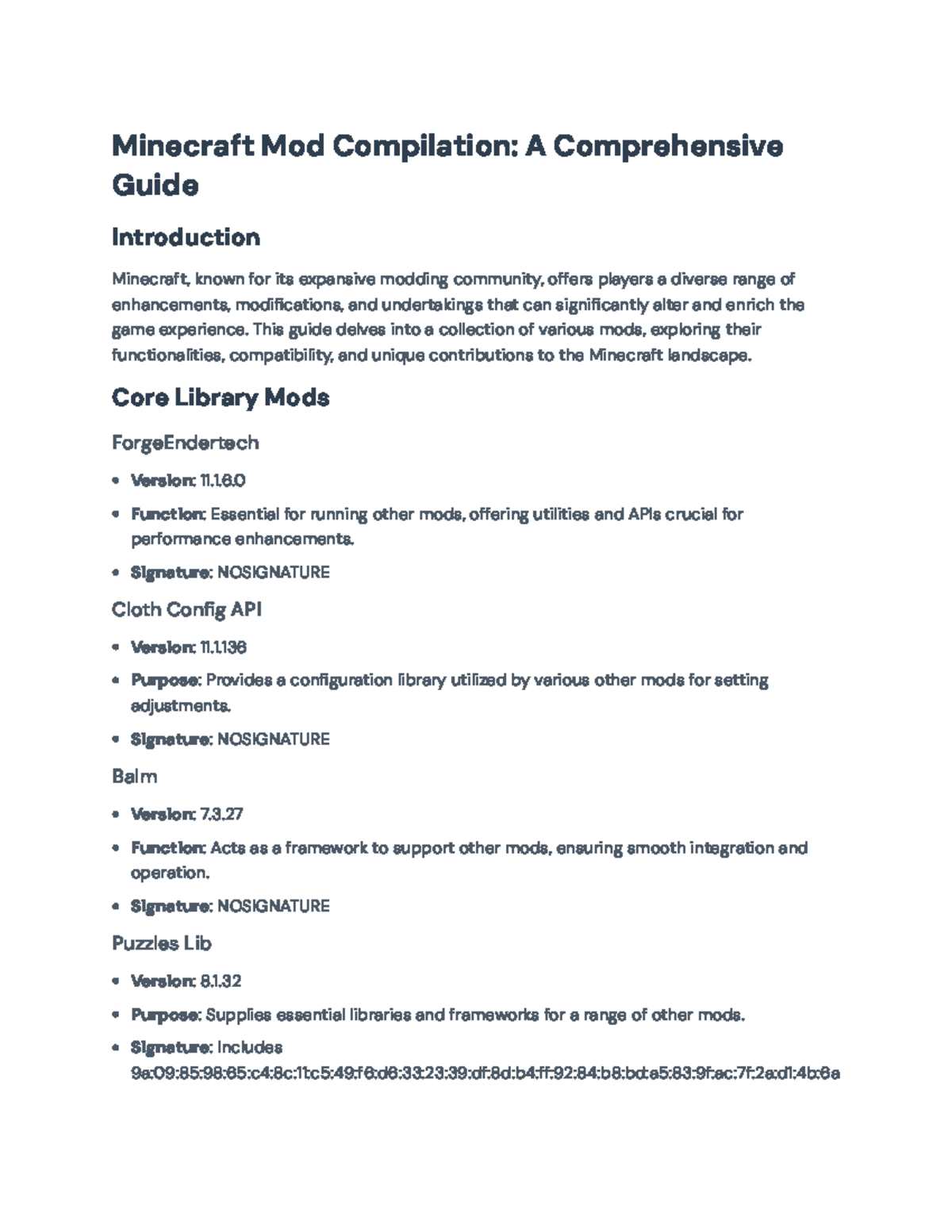 Minecraft Mod Compilation: A Comprehensive Guide to Enhancements ...