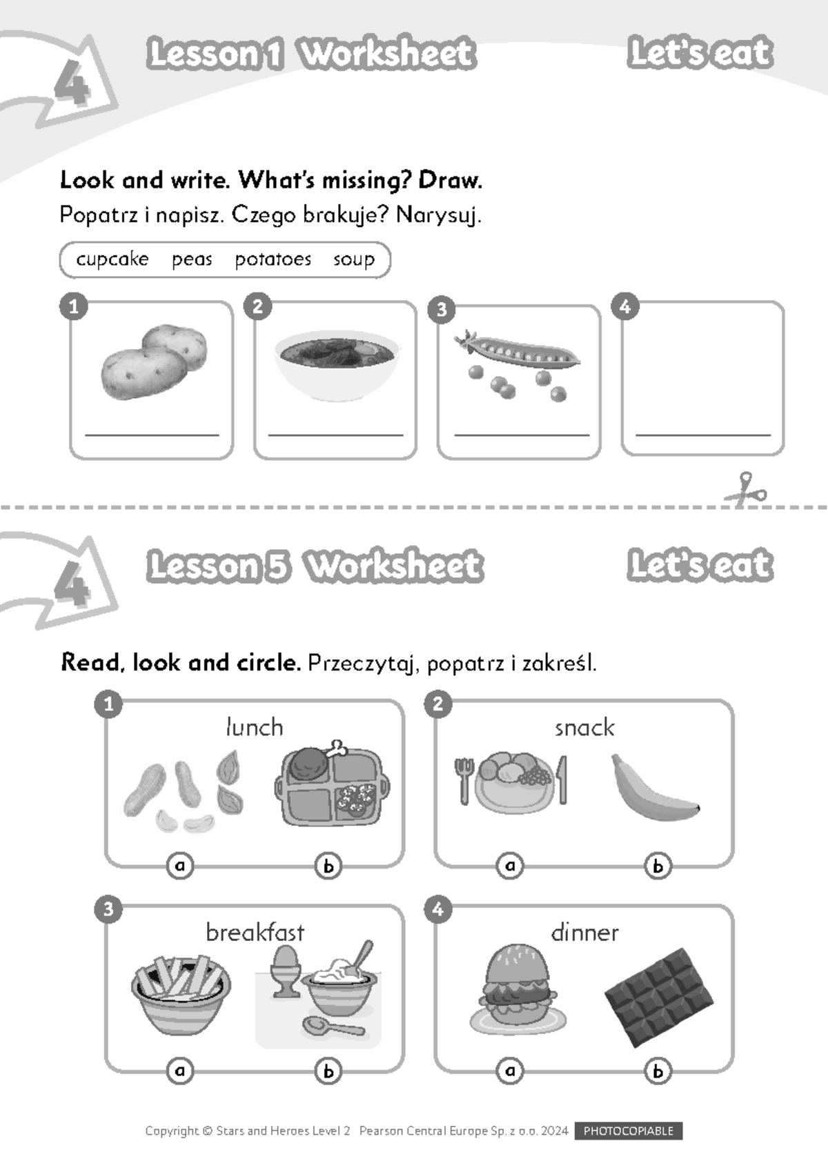 Sa H Worksheets 2 PL U4 - Lesson 1 & 5 Activities - Studocu