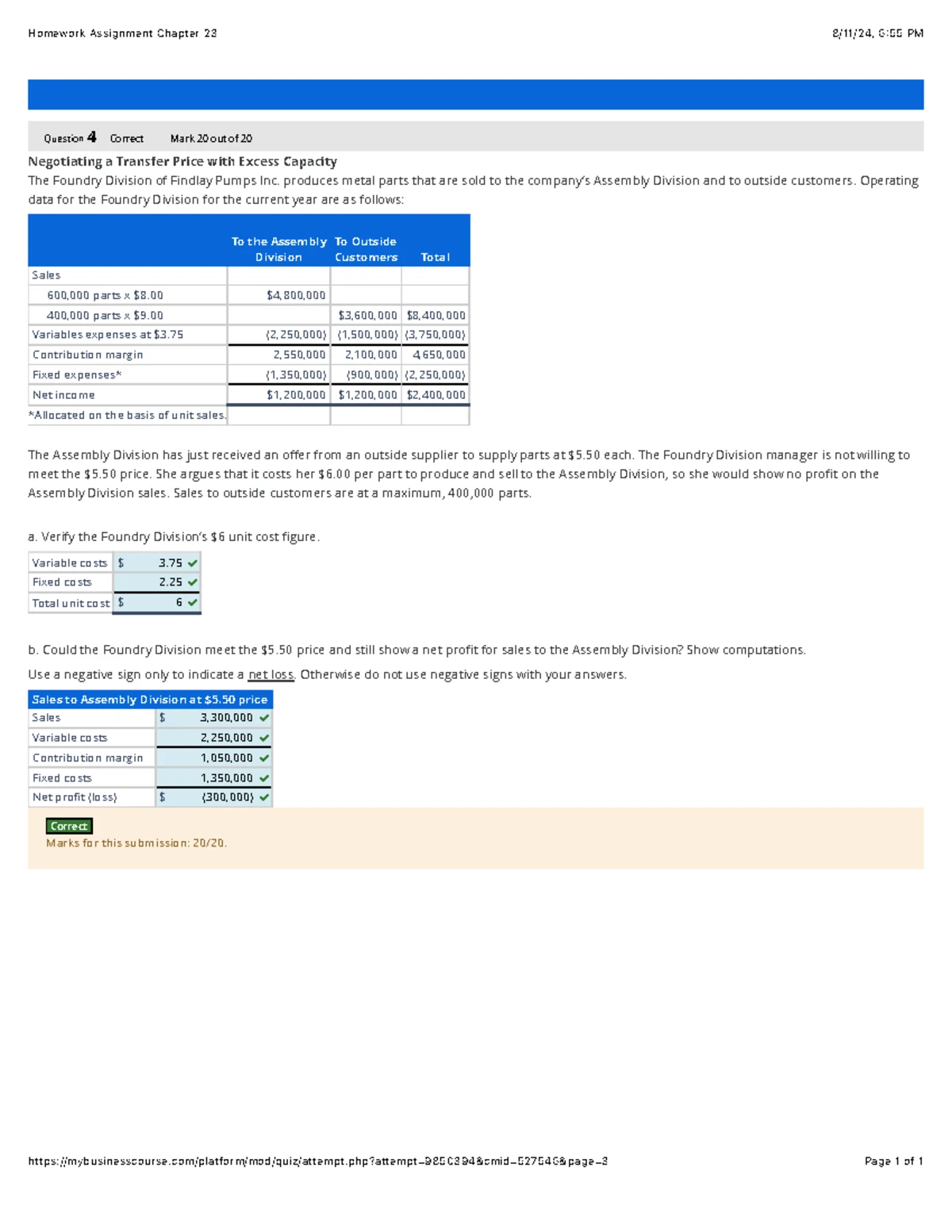 Chapter 23 Homework Assignment: Segment Reporting Analysis - Studocu