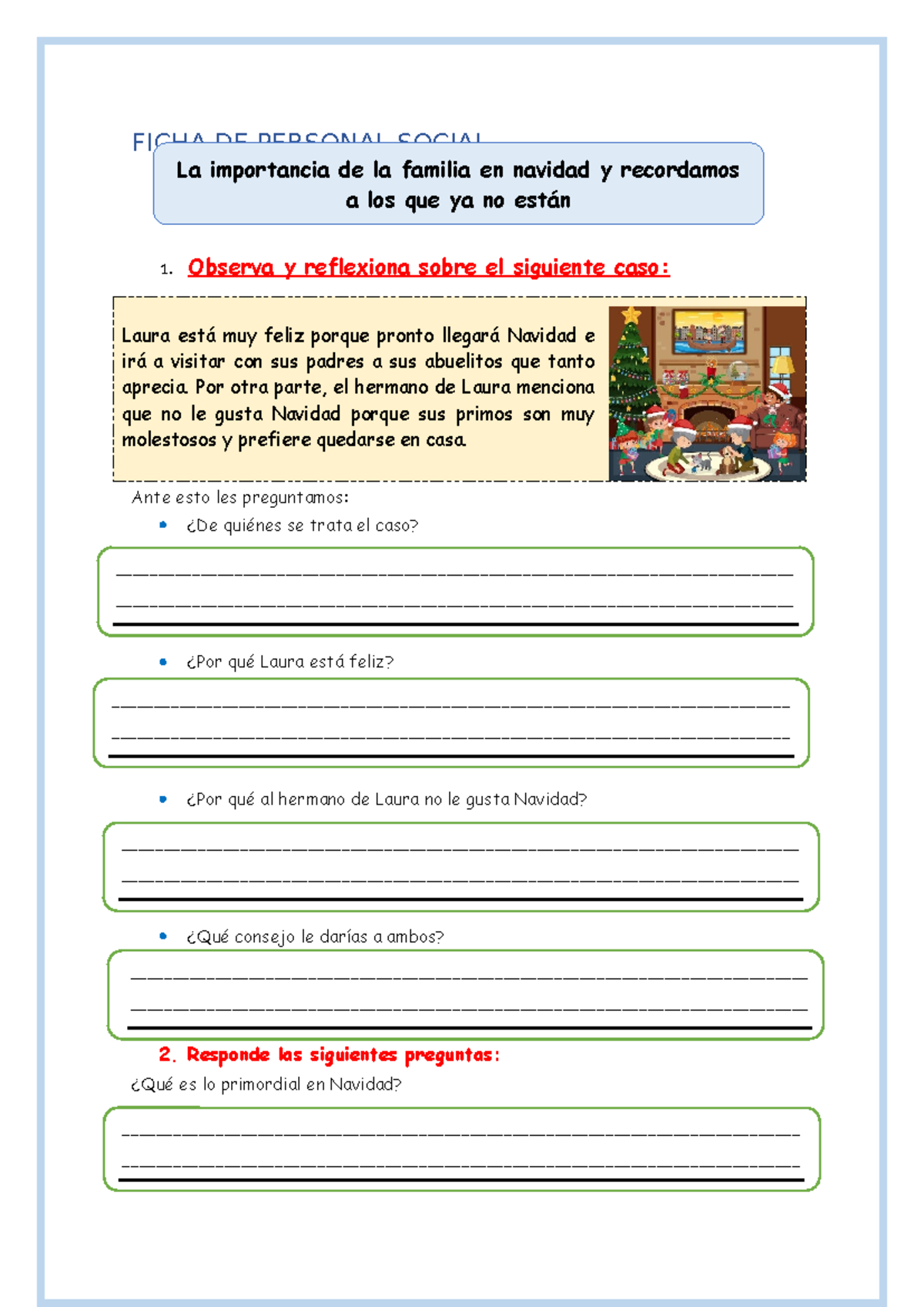 DIA 03 Ficha DE Trabajo - Personal Social - FICHA DE PERSONAL SOCIAL 1 ...