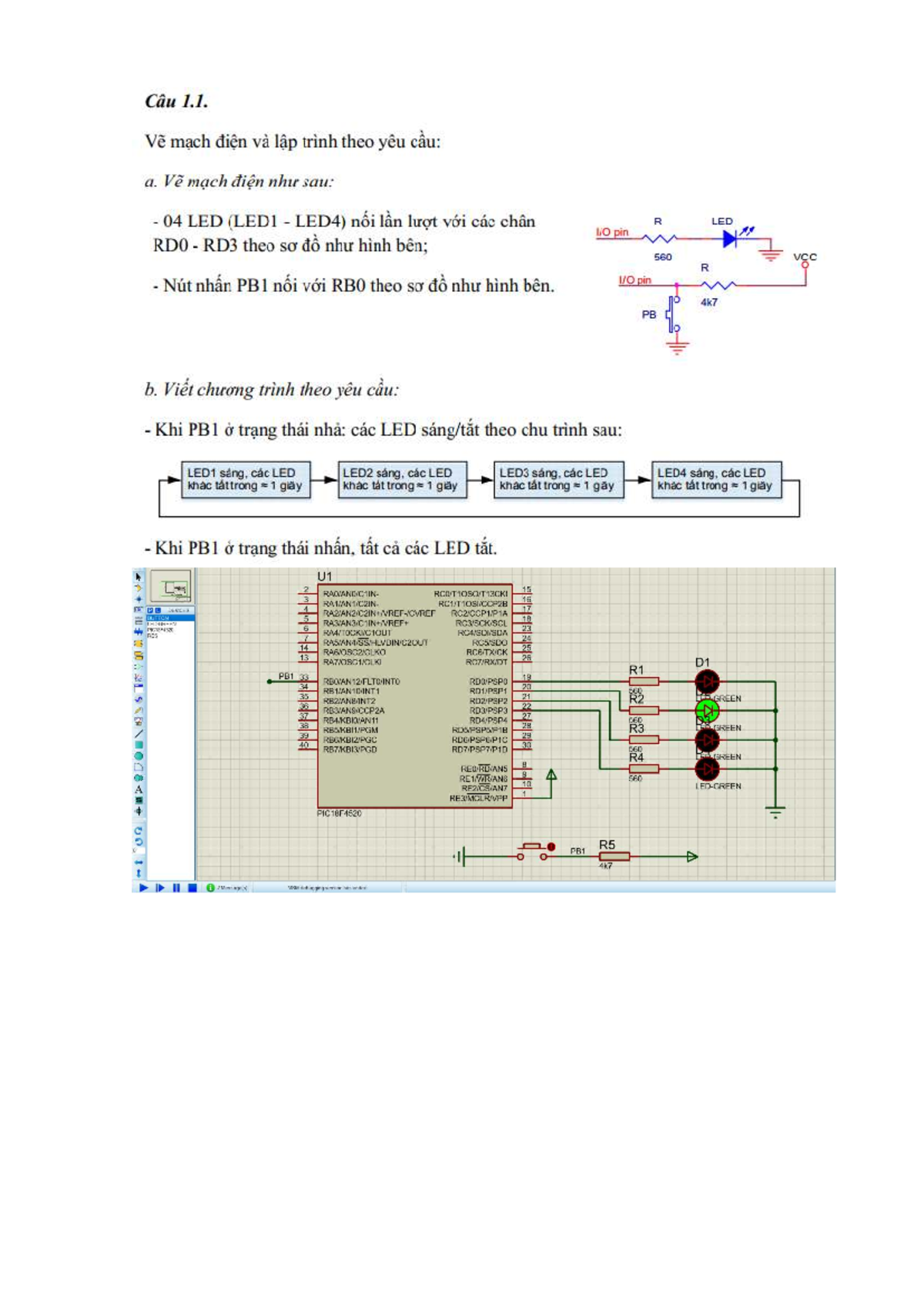 Ck - De on tap: Microcontroller Programming with PIC18F4520 - Studocu