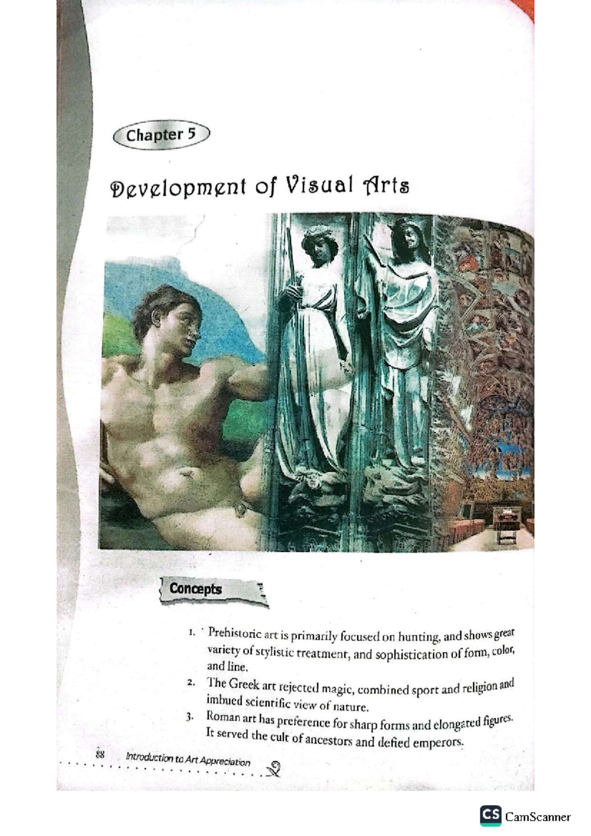 Chapter 3 Development of visual arts concepts in art appreciation - Studocu