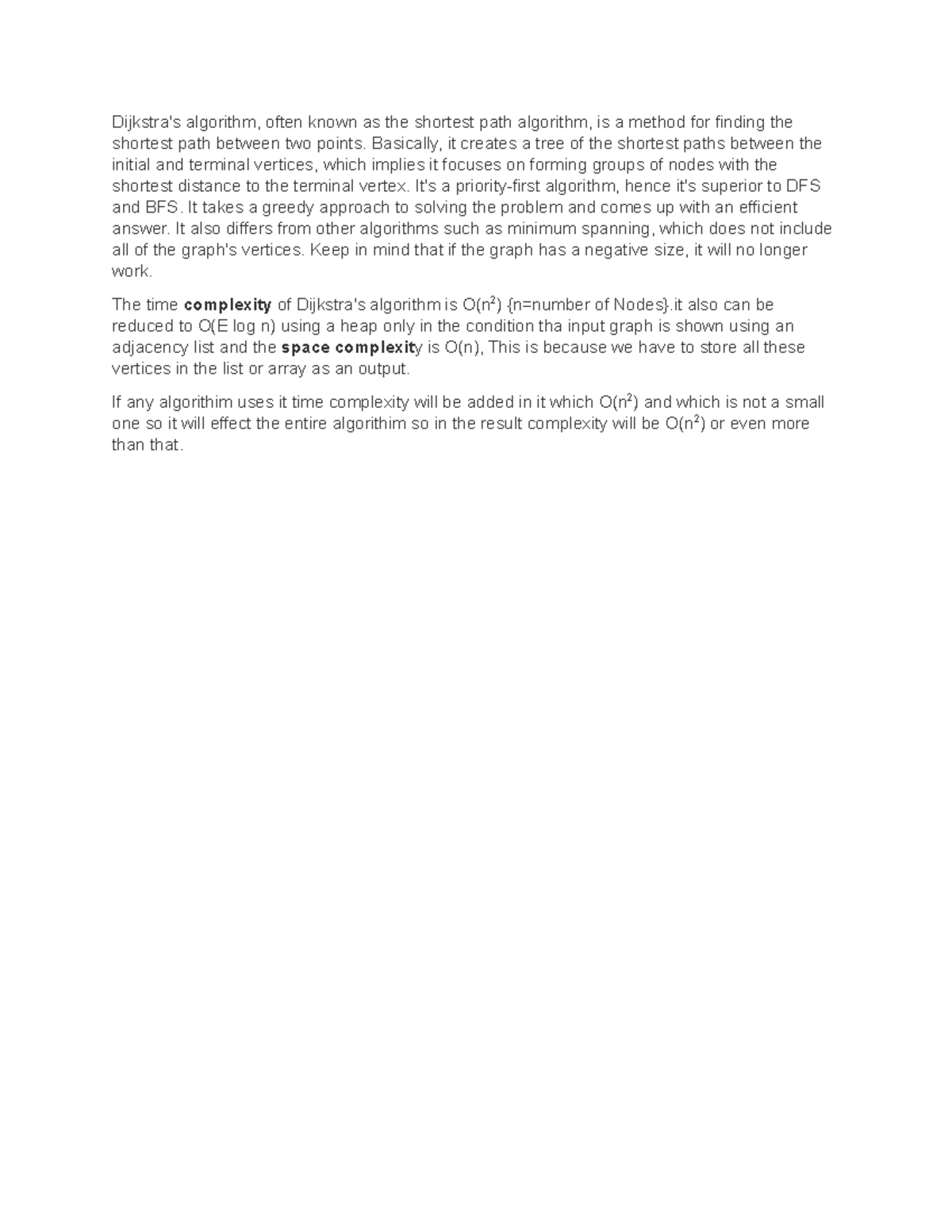 CS101 Dijkstra's Algorithm: Shortest Path Method & Complexity Analysis ...