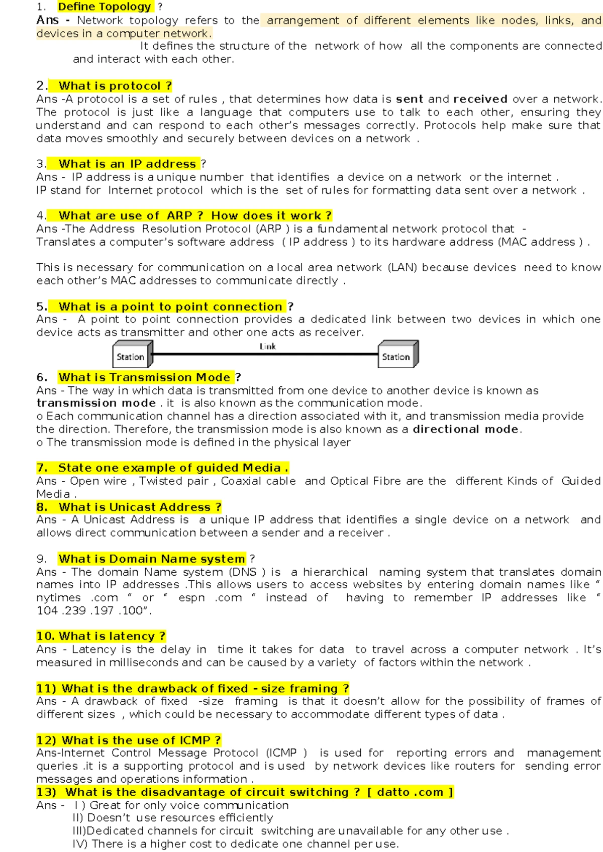 TUMicro - Thanks - Microprocessor- 2019 1. Answer any ten questions: 1 ...