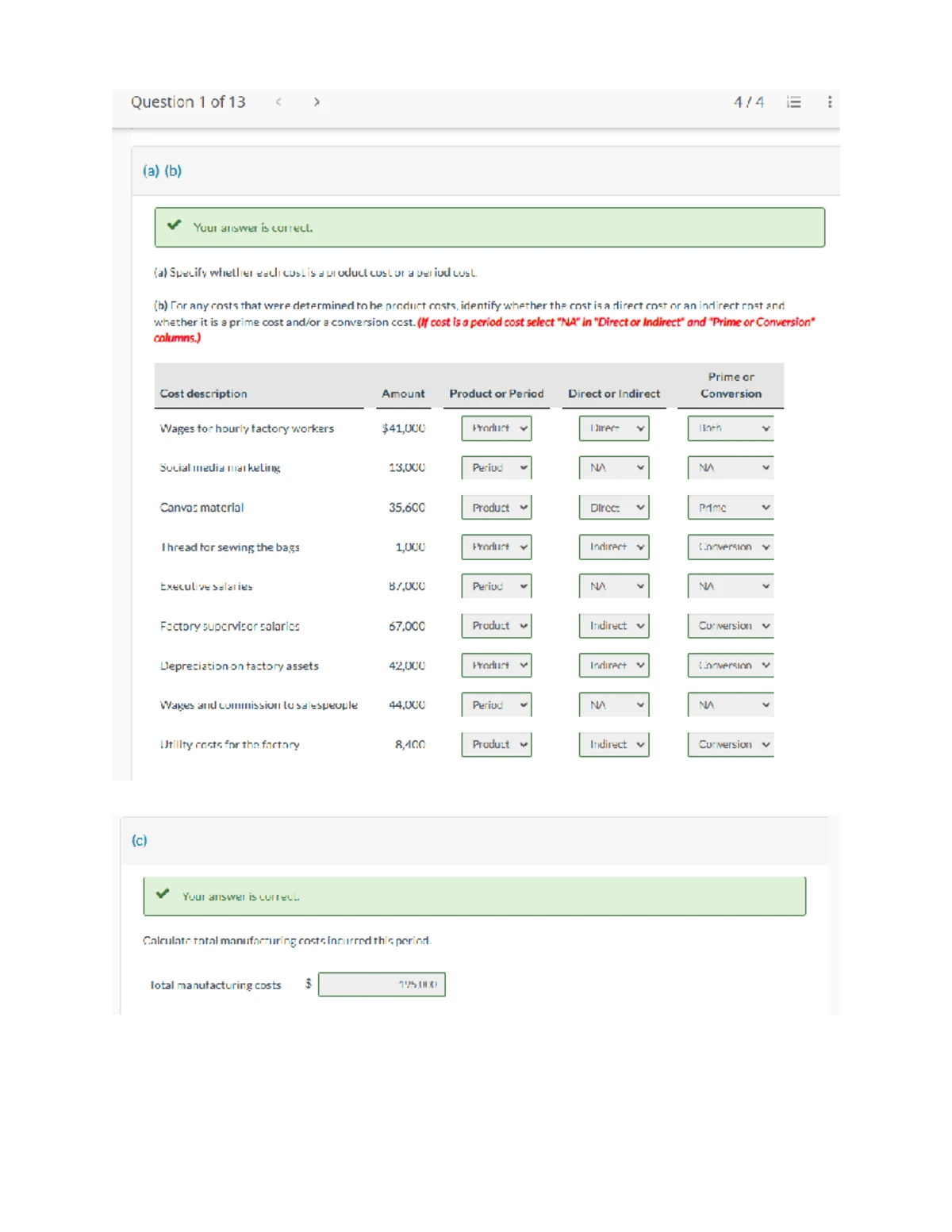 Module 4 Problem Set: Cost Classification Analysis for Riverbed Co ...