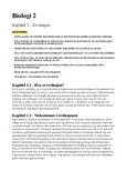 Biologi 2 - Notater om Evolusjon og Økologi med Figurer