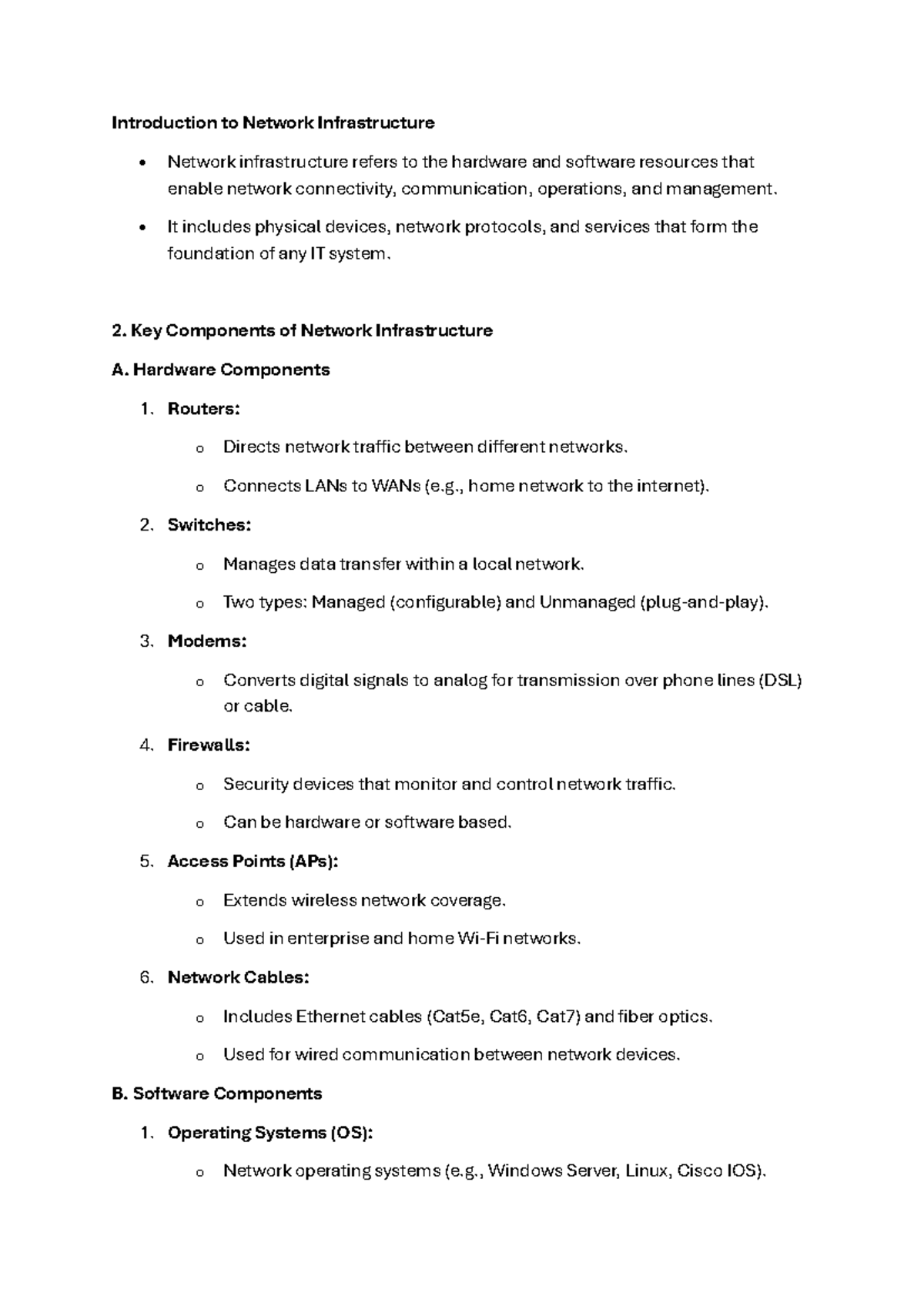 Network Infrastructure Overview (IT 101): Essentials, Components, and ...