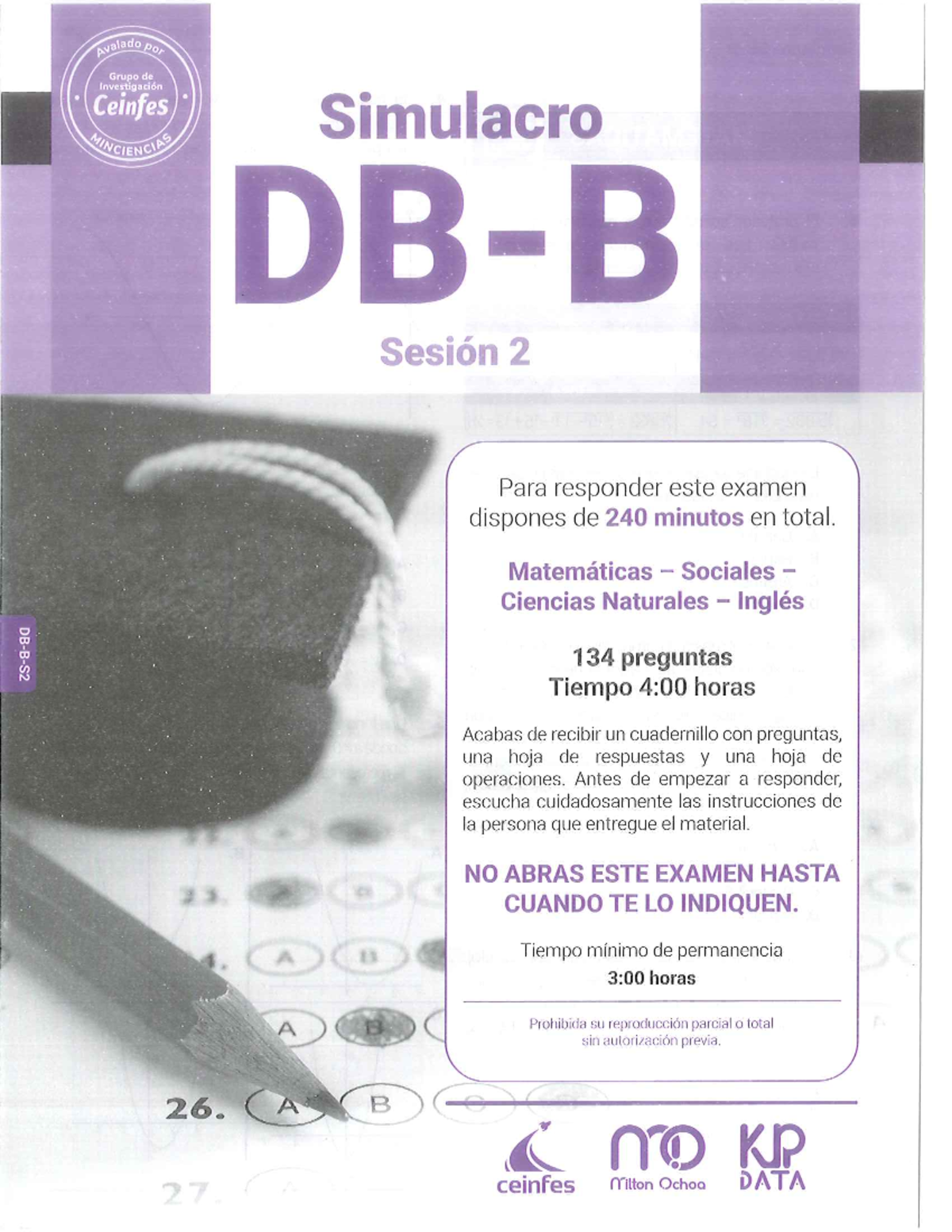 Simulacro DB B - Examen de Matemáticas y Ciencias Sociales - Studocu