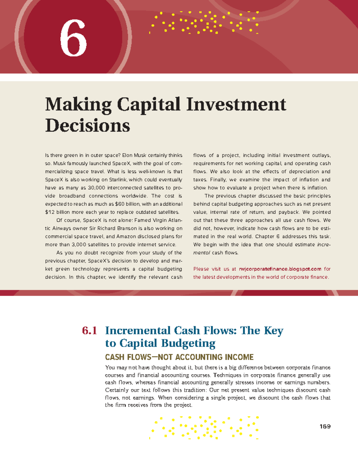 Making Capital Investment Decisions: Insights from Chapter 6 of Ross ...