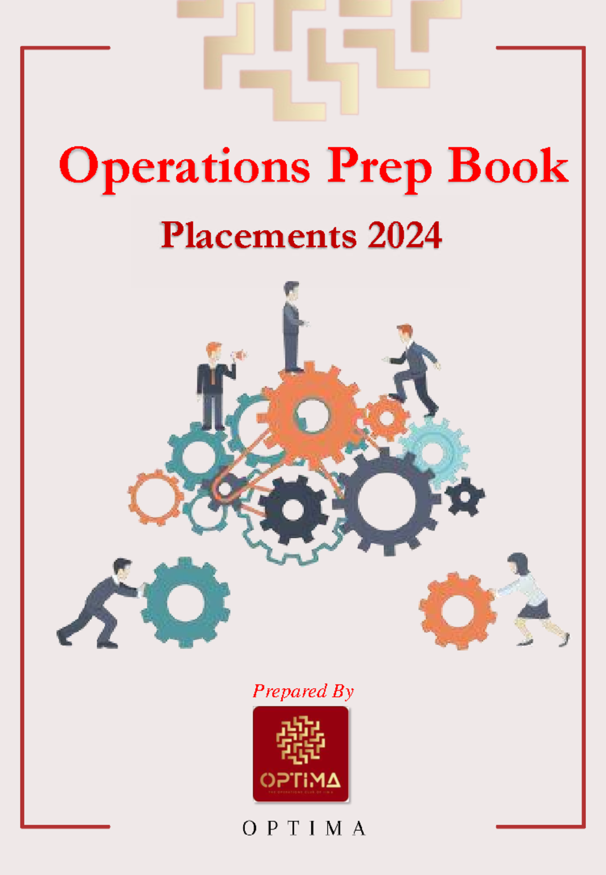 Operations Management Prep Book 2024 - Optima Club, IIM Ahmedabad - Studocu