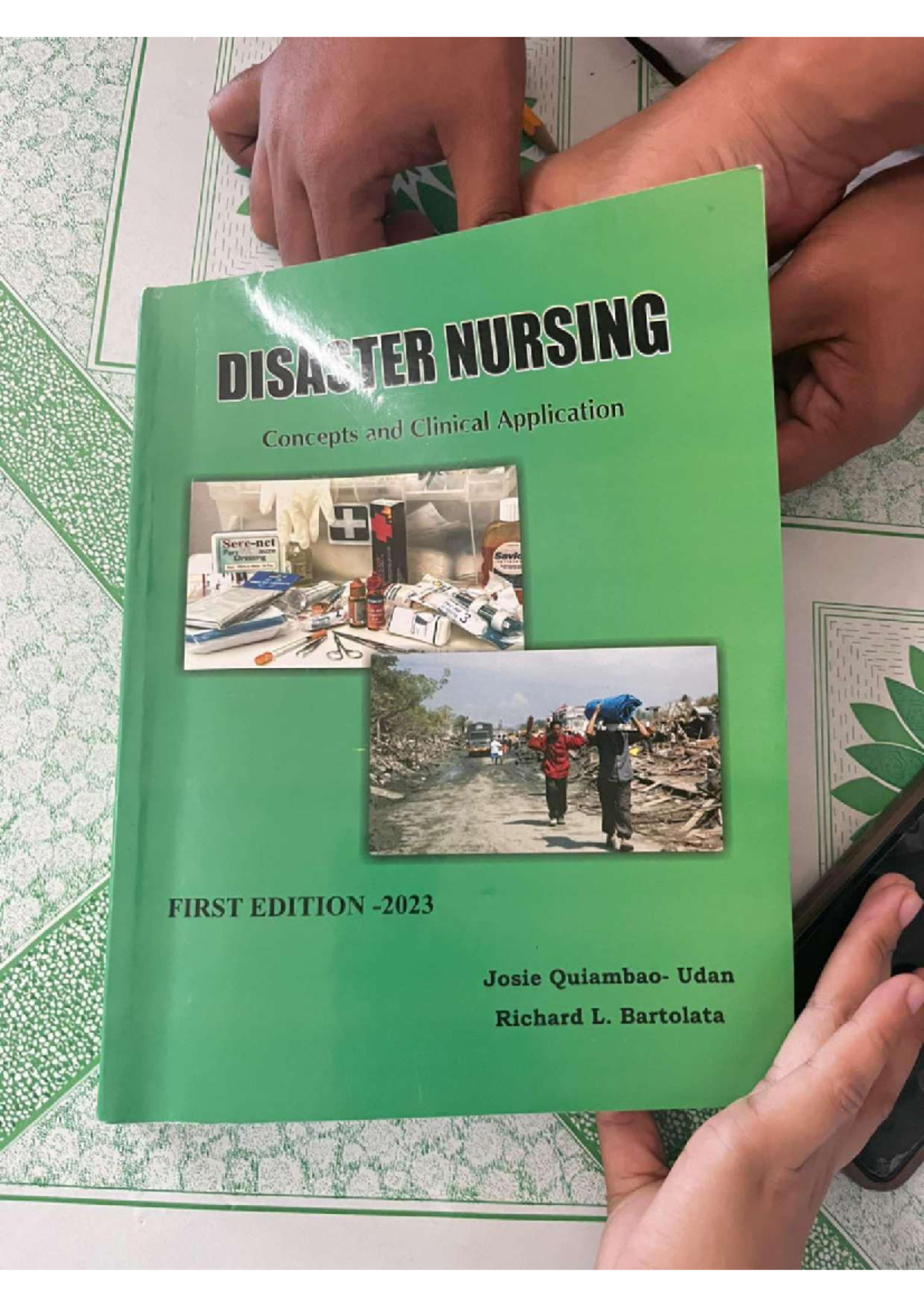 Chapter 6: Documentation in Disaster Management (DISAS TER NURSING ...