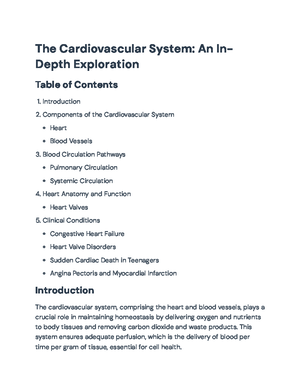 Comprehensive Guide to Blood Components and Hemostasis (Course Code ...