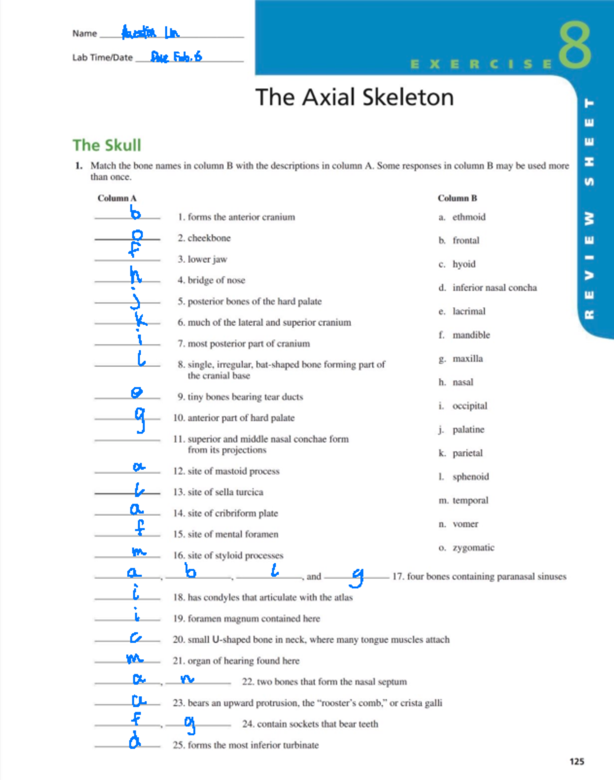 Excercise 2 Axial - This is a lab assignment - Austin Lin Due Feb. 6 ...