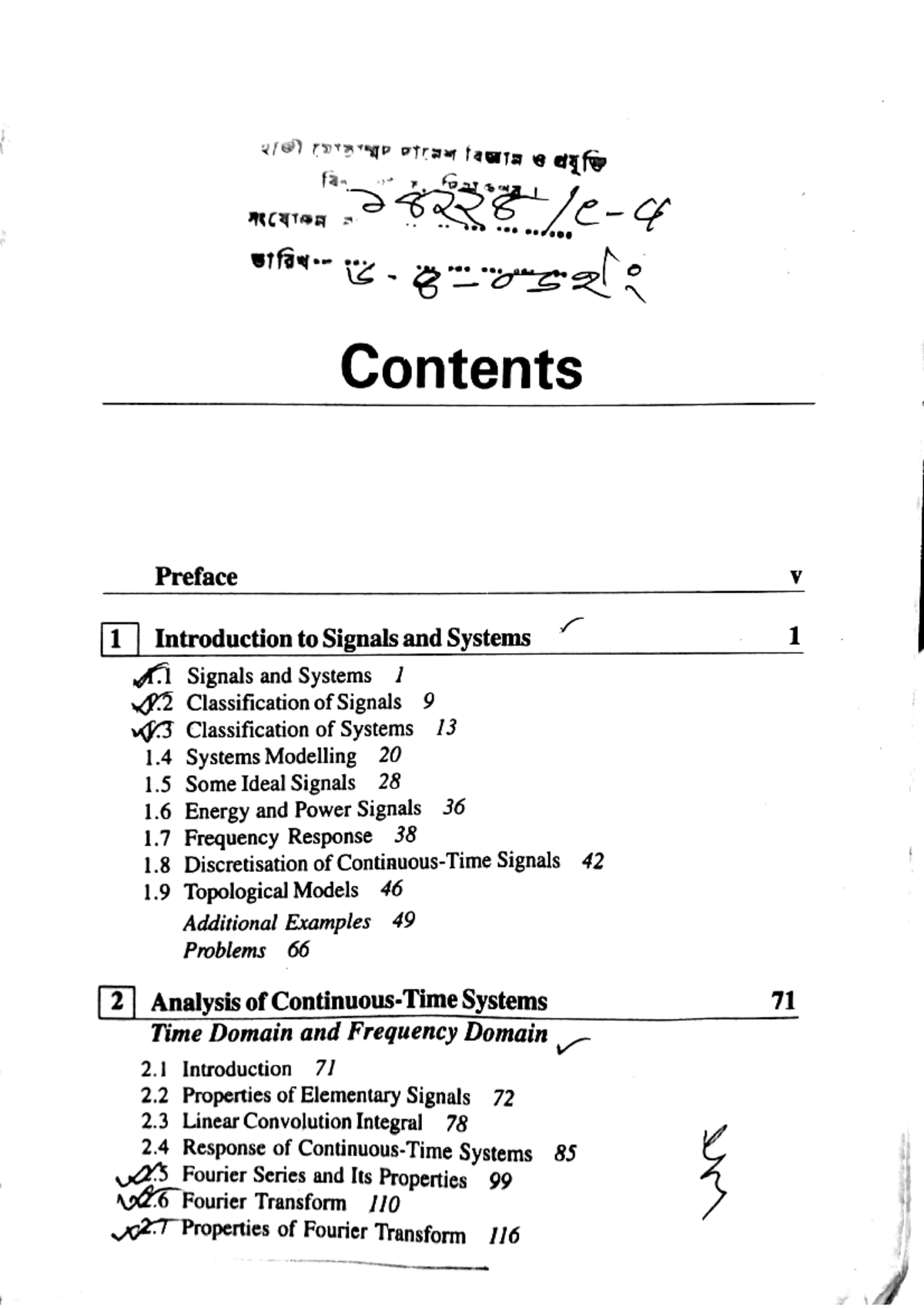 Signals and Systems Overview - Course Code: SS101 Lecture Notes - Studocu