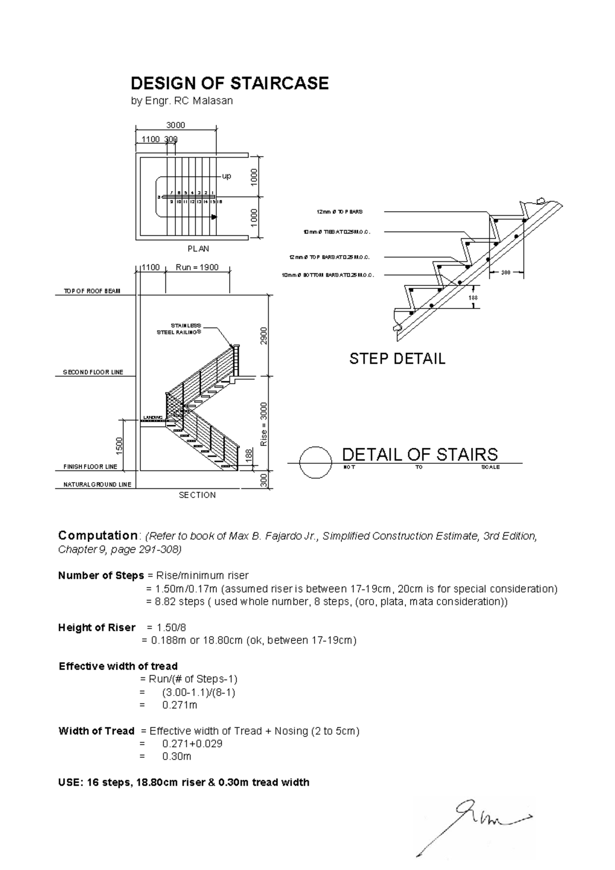 BSD-Reviewer: Staircase Design and Fire Safety Guidelines - Studocu