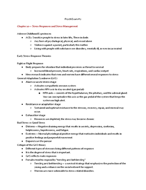 Psych Final Exam Study Guide - Please use the textbook, PPT slides, and ...