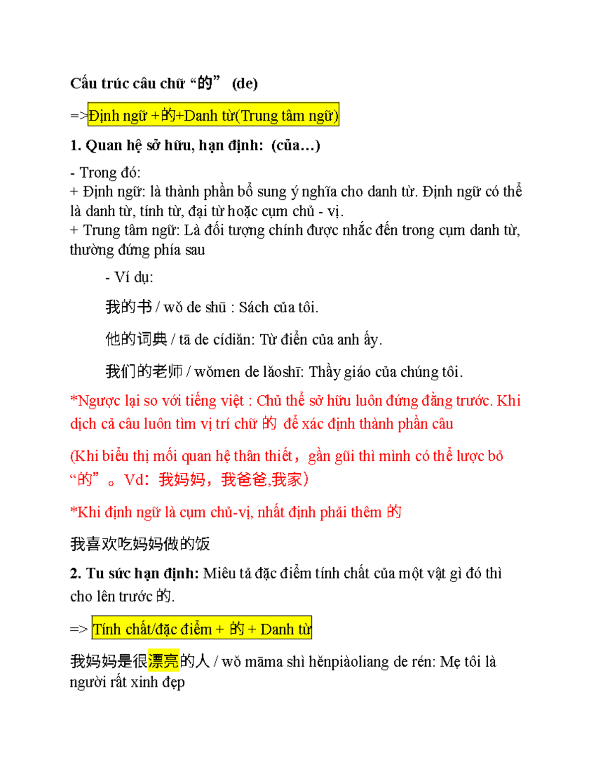 Cấu trúc câu chữ 