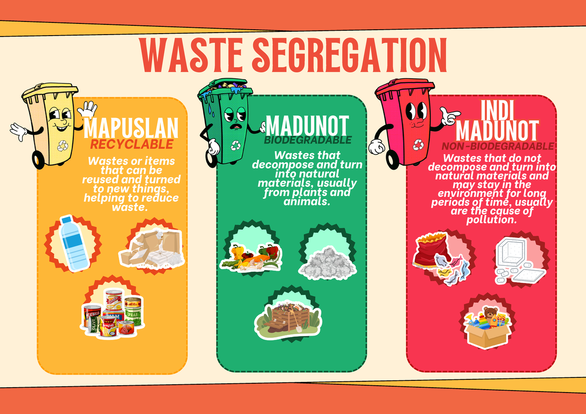Mini iec - waste segregation - WASTE SEGREGATION MAPUSLANMAPUSLAN ...