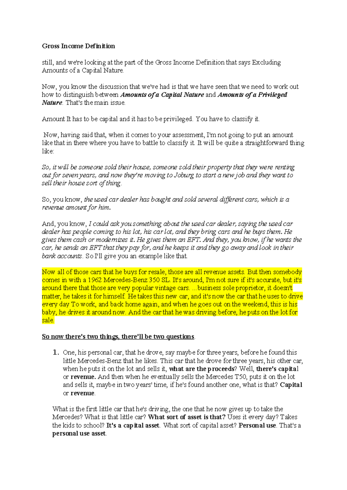 Income Tax Recording 101: Understanding Capital vs. Revenue Assets ...