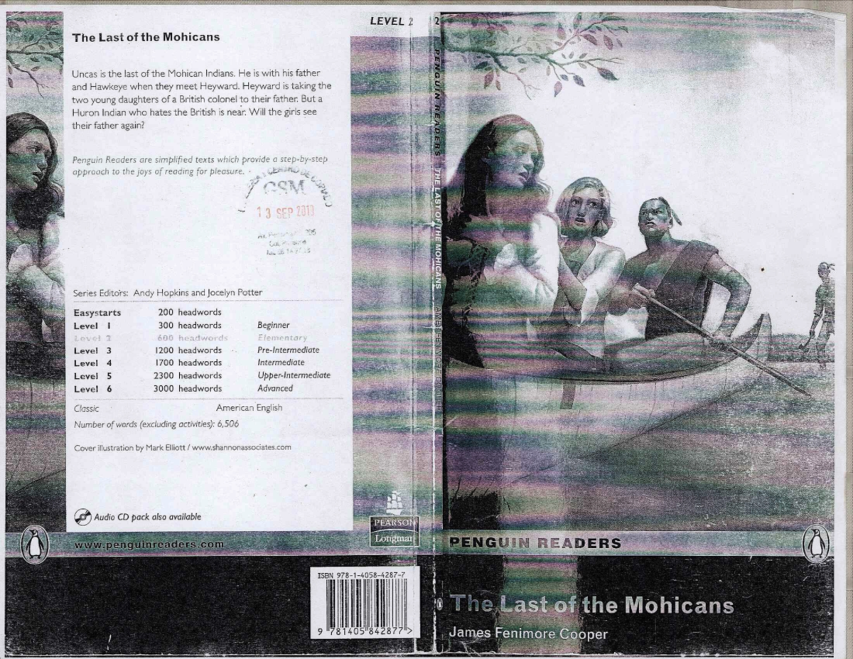 LEVEL 2 Final Exam Study Notes: The Last of the Mohicans - Studocu