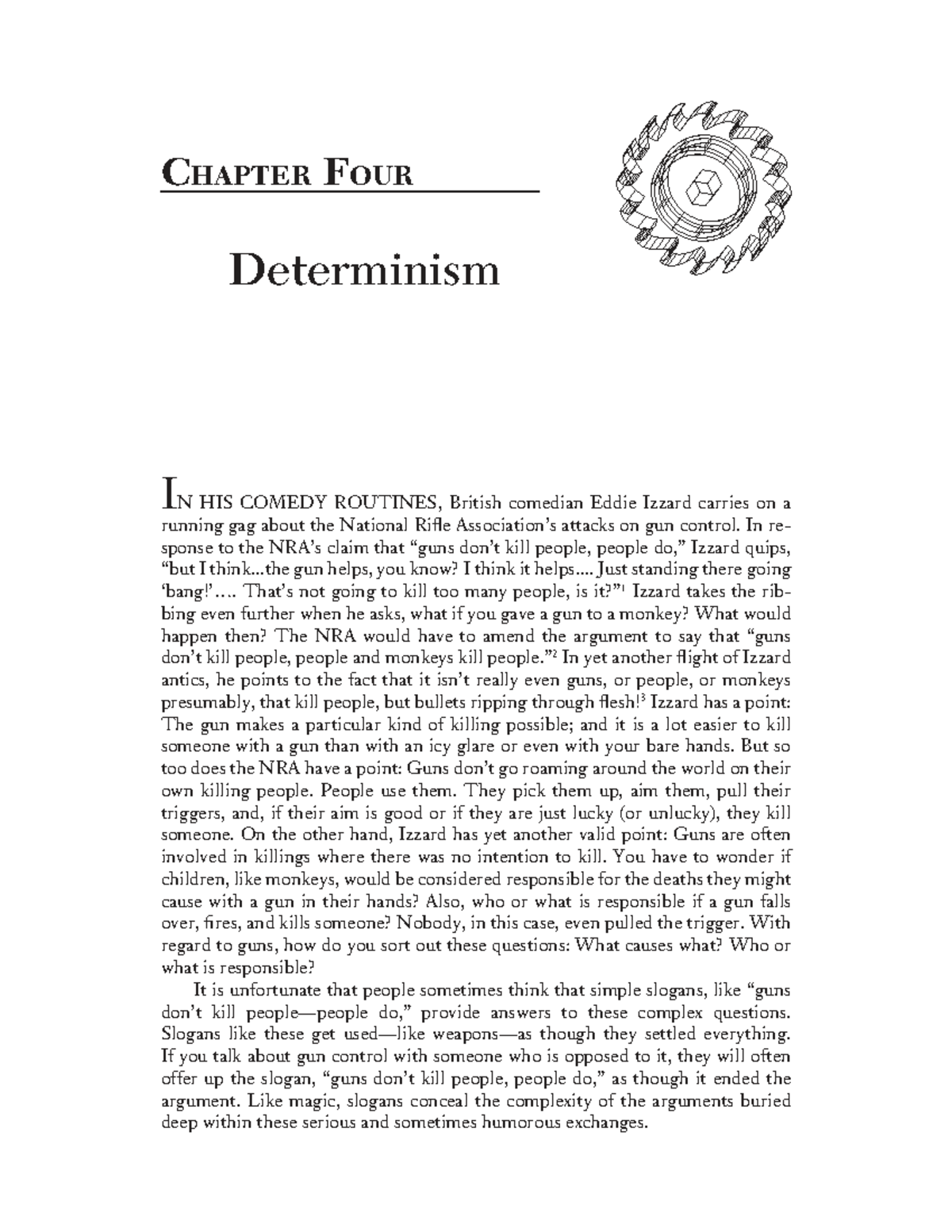 CHAPTER FOUR: Understanding Determinism in Cultural Contexts - Studocu