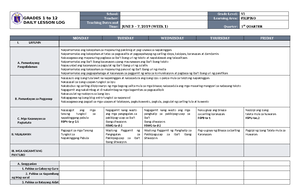 NLC Class Program 2025 - Republic of the Philippines Department of ...
