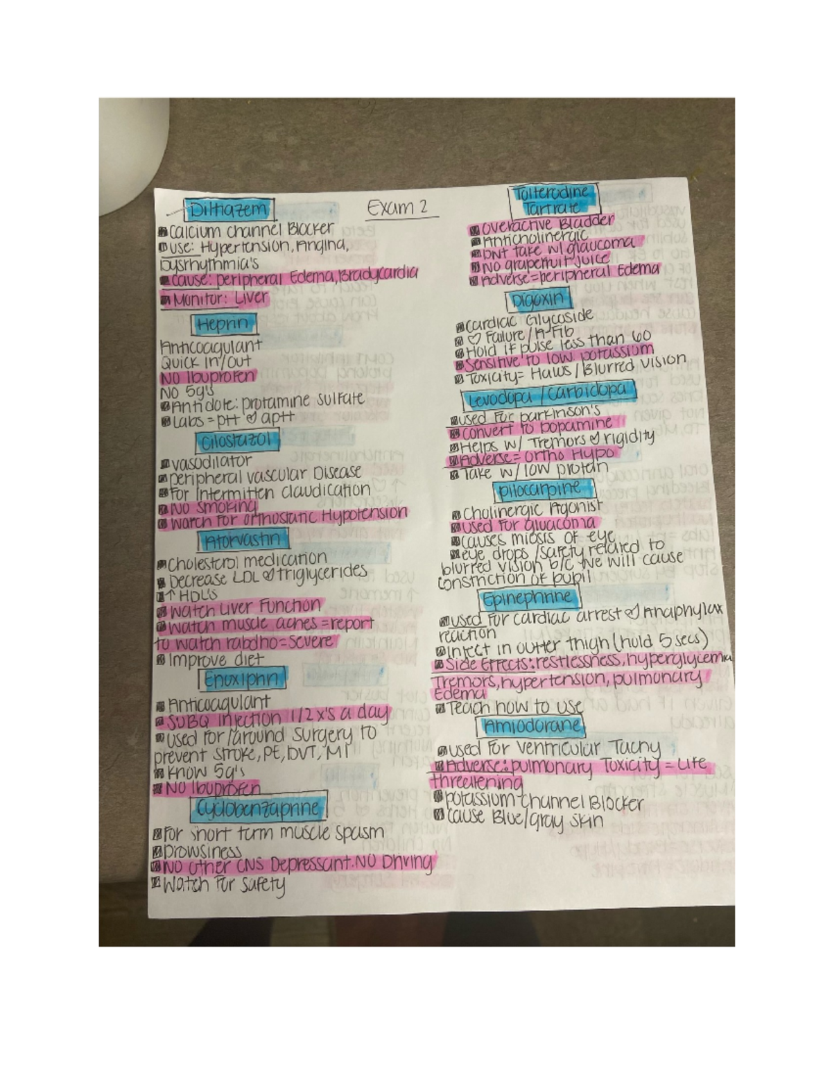 Pharm 2: Comprehensive Study Guide for Midterm Exam - Studocu