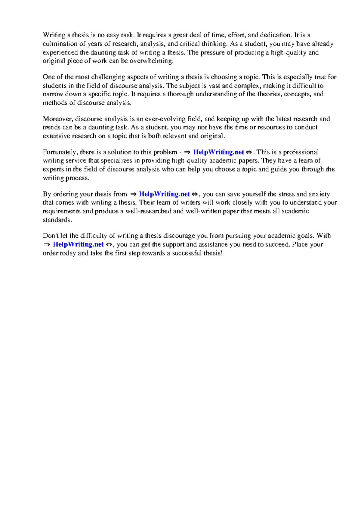 Discourse Analysis Topics for Term Paper: Insights and Strategies - Studocu