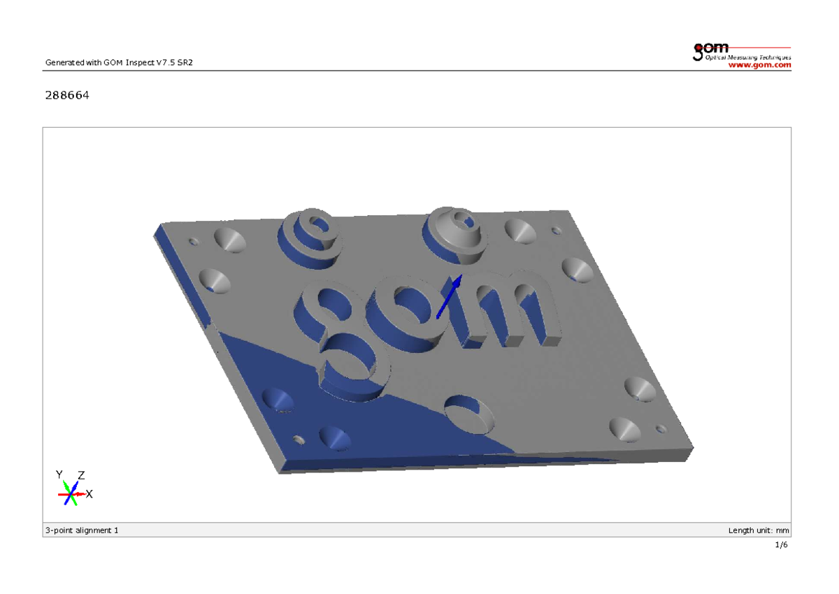 GOM Inspect V7.5 Alignment Data - Gom-1 Analysis - Studocu