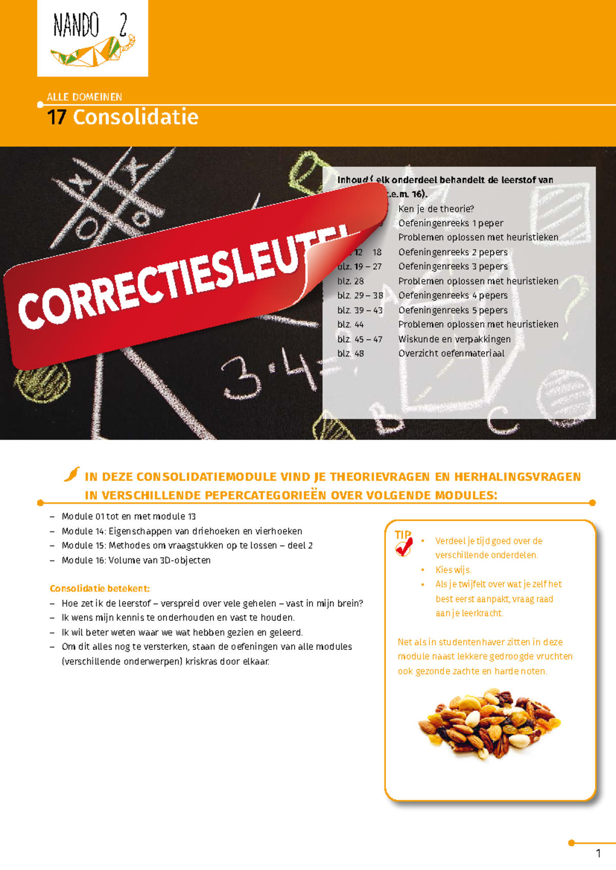 Nando 2 Module 17 Consolidatie: Herhaling van Lesstof t.e.m. 16 - Studocu