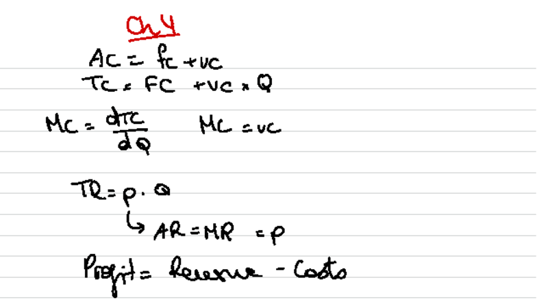 Chapter 4 formulas - Facc 300 - ####### C Ac = fc + vc Tc =fc + vc xQ ...