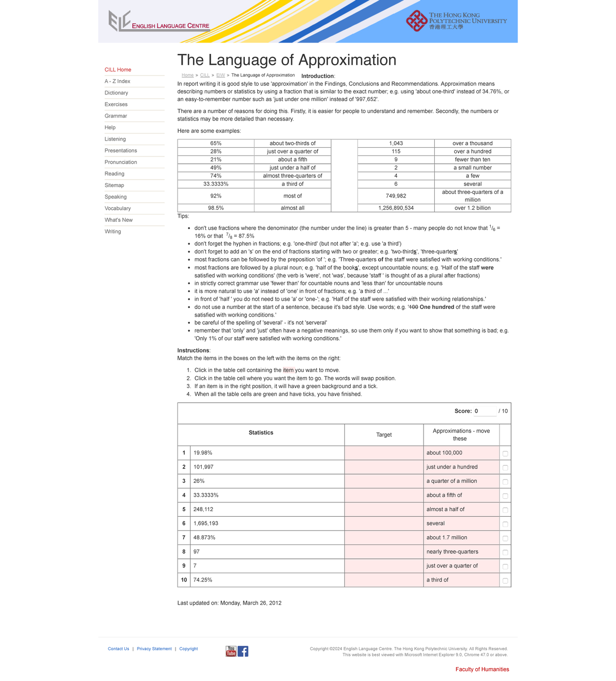 Language of Approximation: Tips and Techniques for Effective Reporting ...