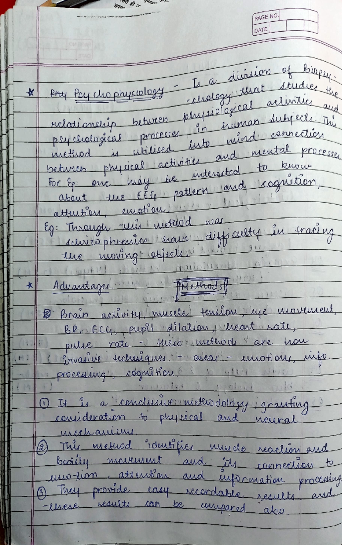 Biopsychology Unit 1 - Study Notes on Key Concepts and Theories - Studocu