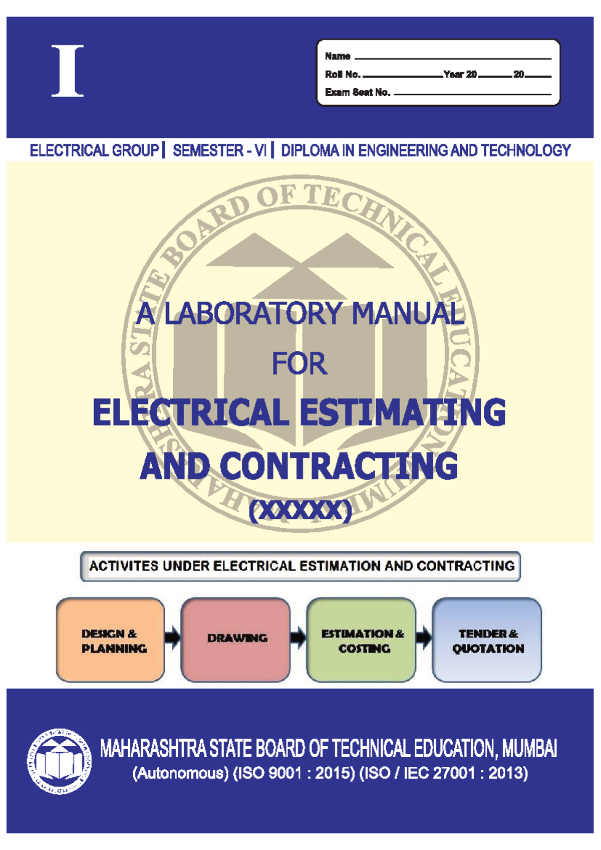 22627-Electrical and Contracting Estimation - A Practical Manual for ...