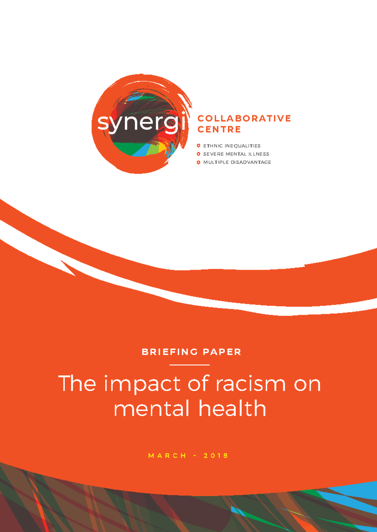 Synergi C C 2018: The Impact of Racism on Mental Health - Studocu
