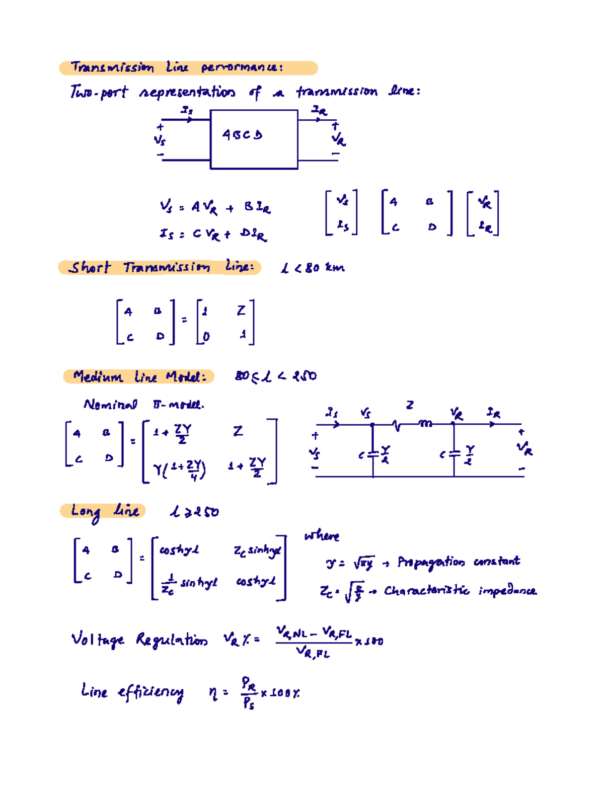 Transmission Line Performance Analysis - Tutorial 4 Insights - Studocu