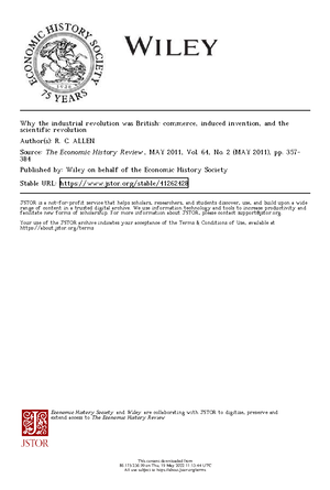 4132002 0 - The liberal order collapsed with World War I, interrupting ...