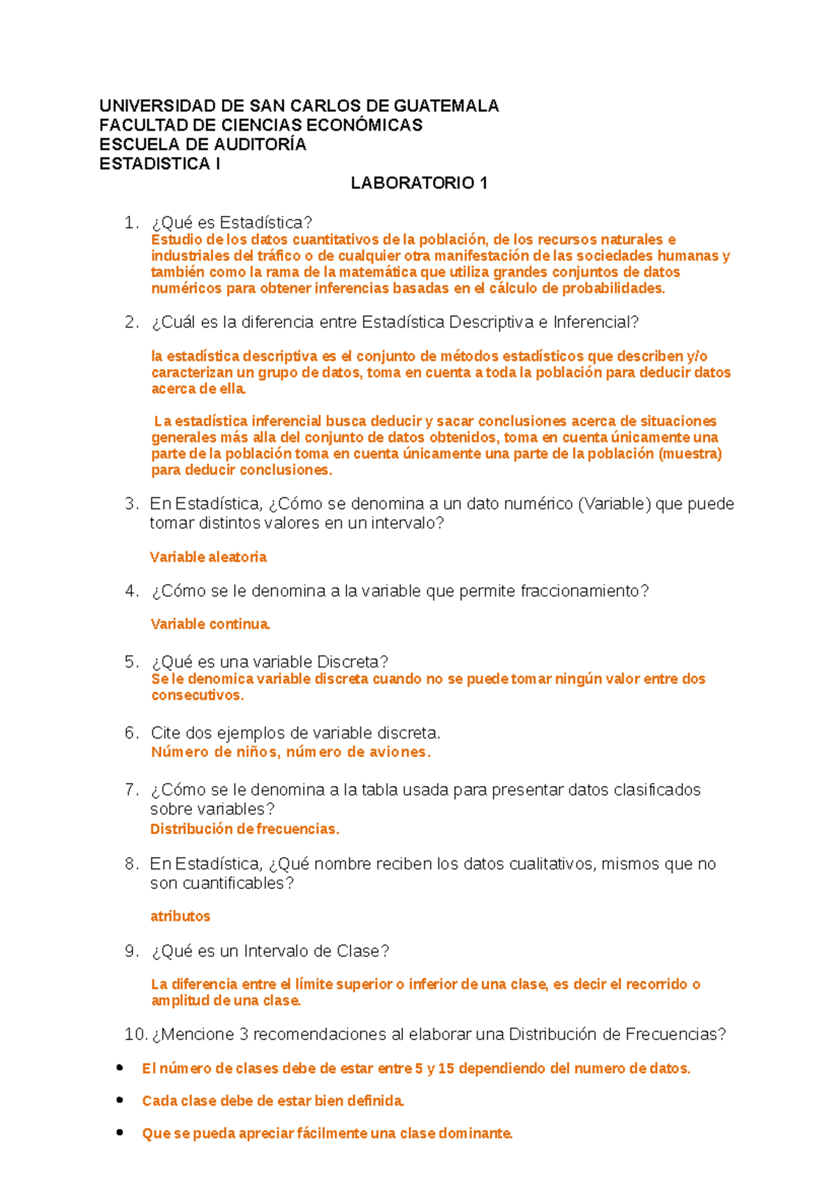 Laboratorio 1 y 2 2022 - Estadística I: Fundamentos y Conceptos Clave - Document Preview