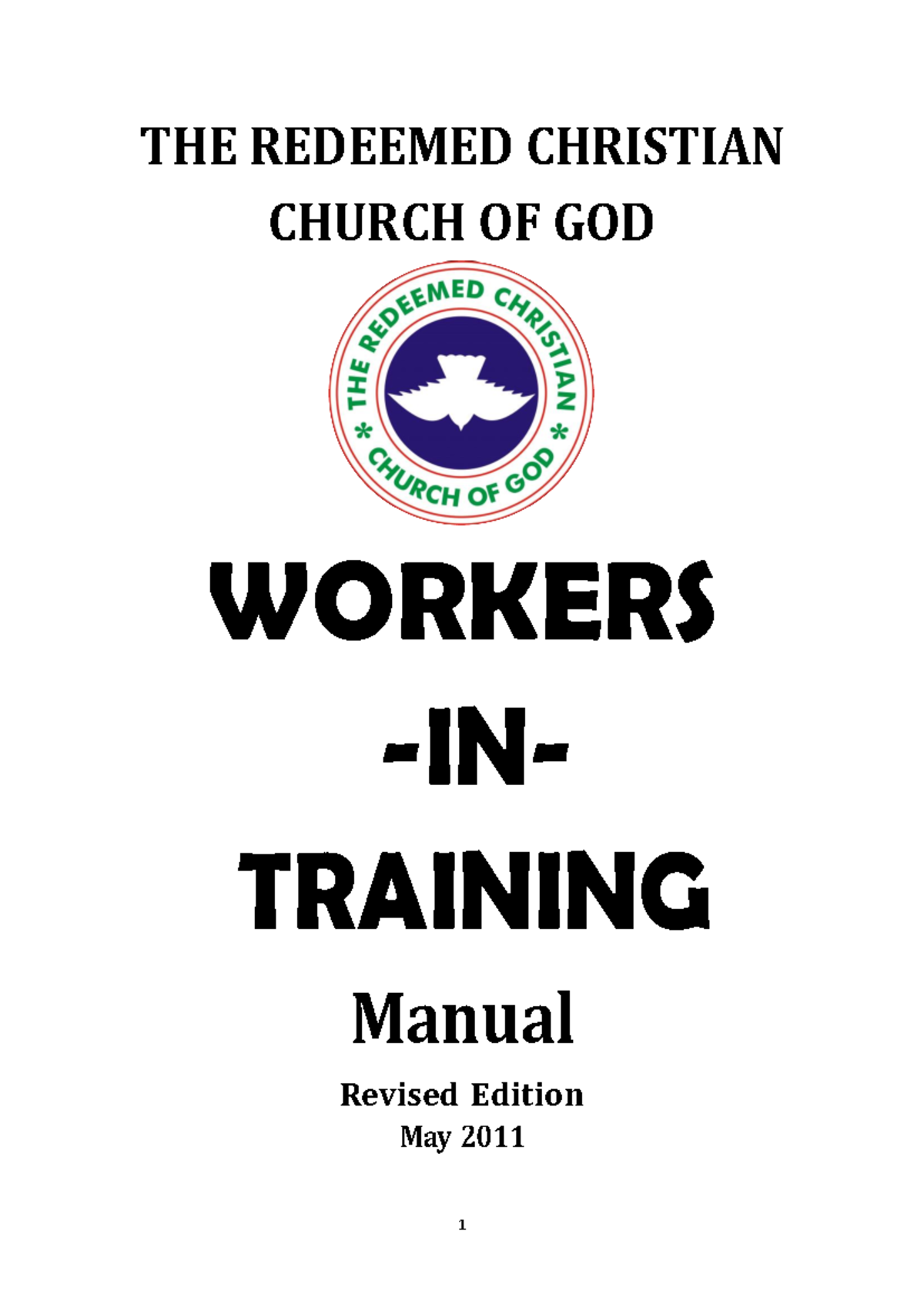 Workers-in-Training Manual for CSC Course: A Guide to Service and ...