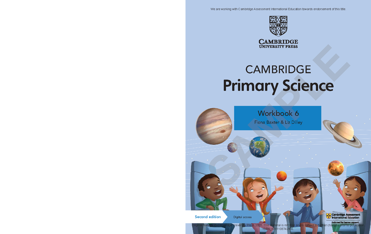 Cambridge Primary Science Workbook 6 - Study Notes - Studocu
