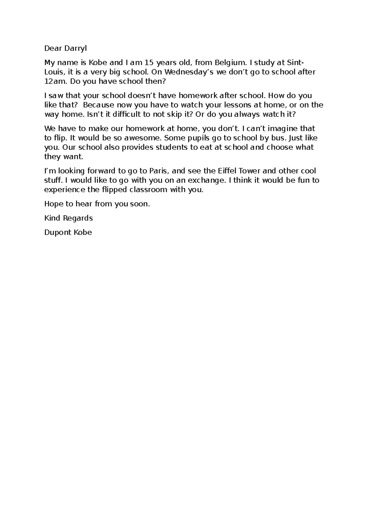 Darryl Vakopdracht: A Letter from Kobe on School Life and Exchange ...