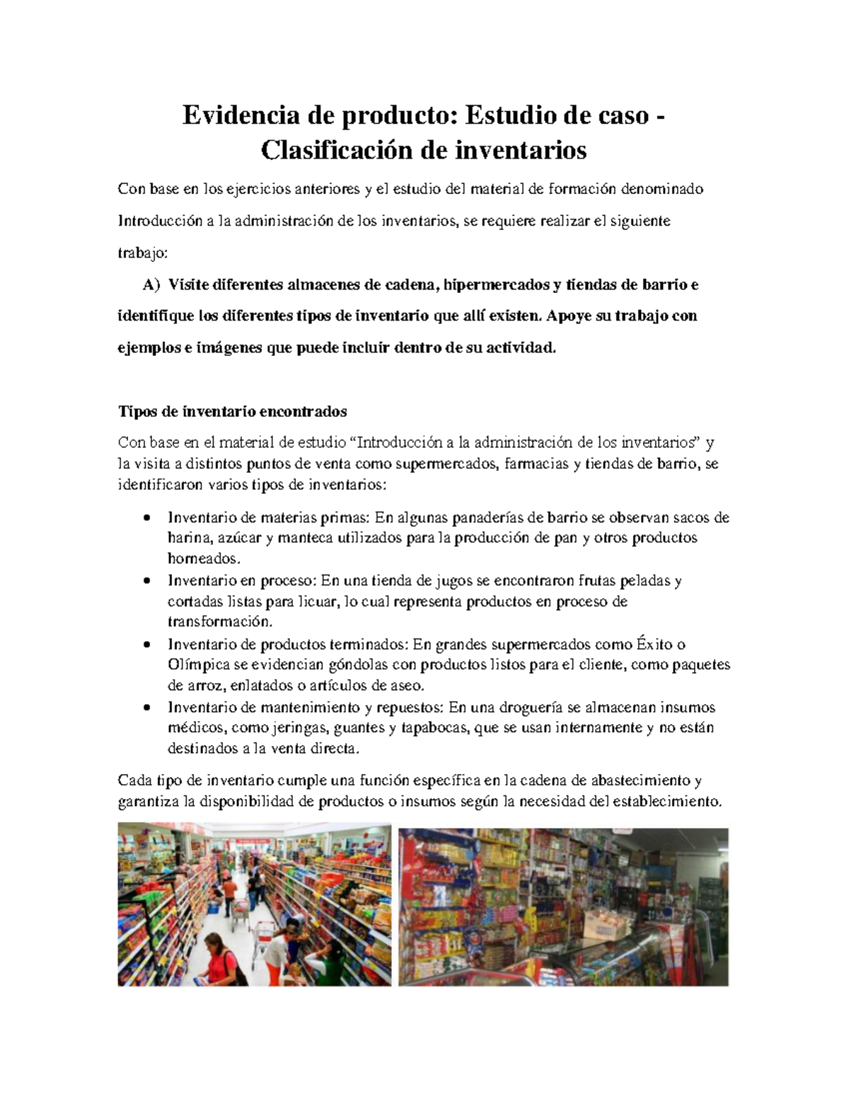 Estudio de Caso: Clasificación de Inventarios y Análisis ABC - Studocu