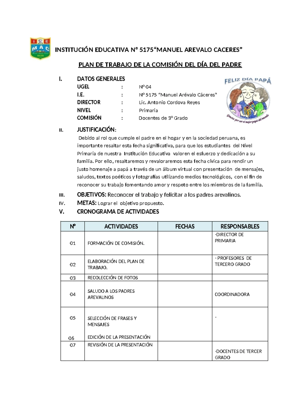 1° E1 S3 Sesión D4 PLAN Lector DIA DE LA Educacion - SESIÓN DE ...