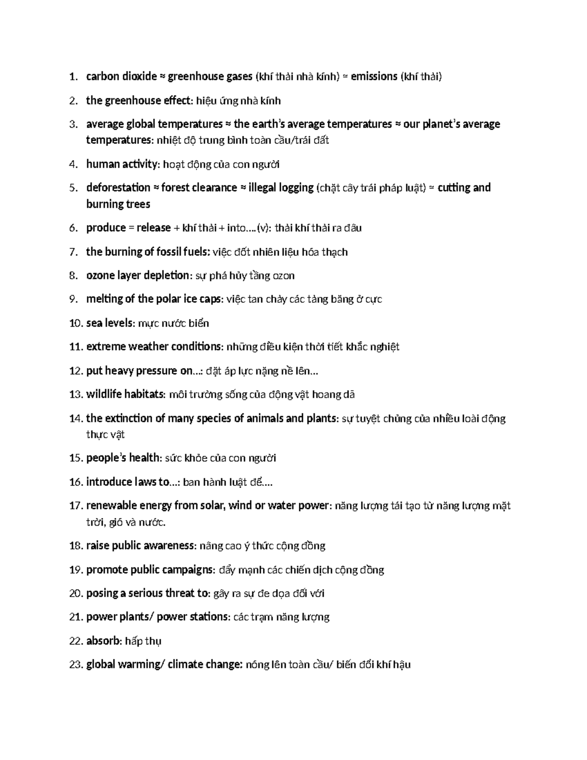 Final Exam Study Notes: Environmental Issues and Crime (ENG101) - Studocu