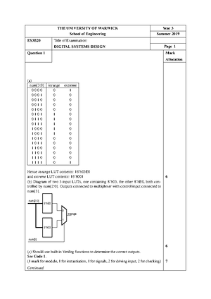 ES2E3-ES3B2 Mock QMP Test Information and Structure Details - Studocu